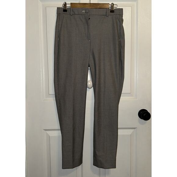 J.Crew High Rise Cameron Houndstooth Ankle Pants Size 8 Style #AB682 - Picture 1 of 7